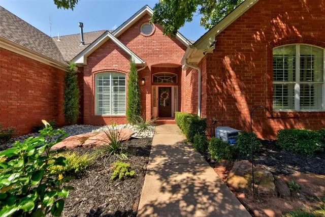 Front exterior — 13501 Green Cedar Lane, Oklahoma City, OK 73131