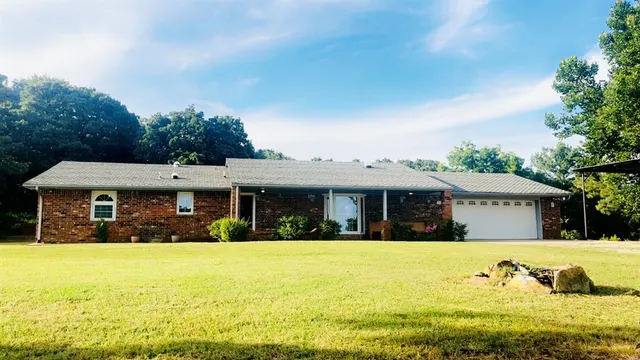 Front exterior — 35953 E 1250 Road, Seminole, OK 74868