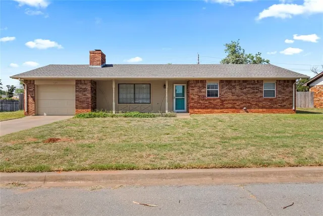 Front exterior — 1805 E Serenade Street, Weatherford, OK 73096