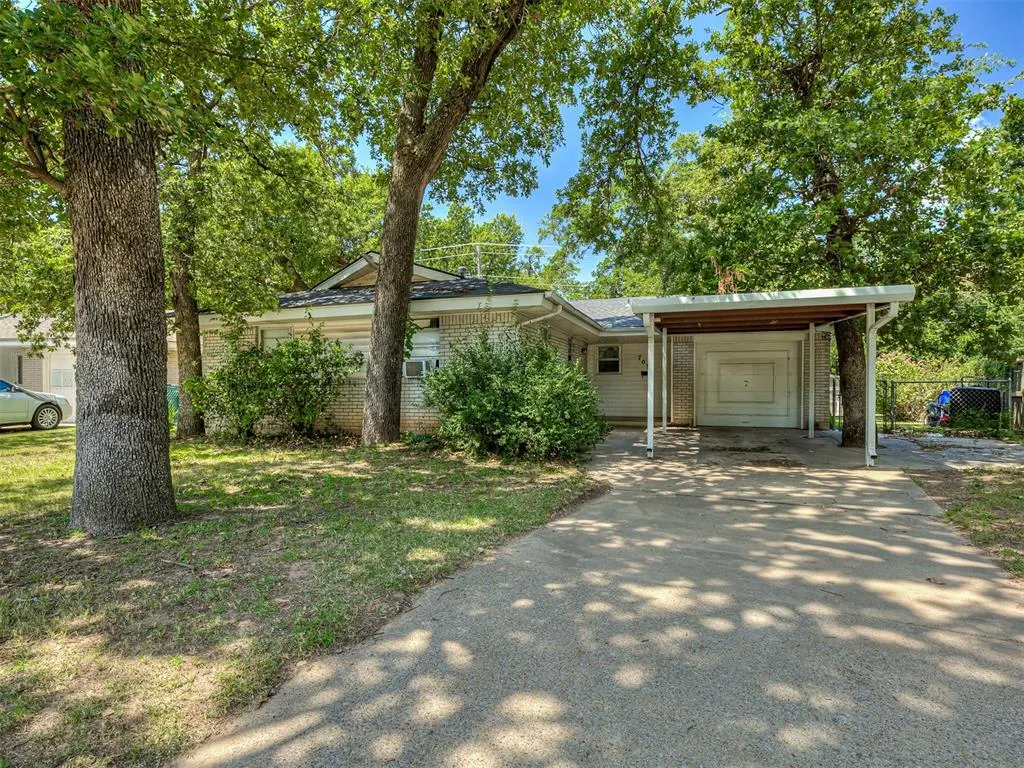 Front exterior — 709 N Tompkins Drive, Oklahoma City, OK 73127