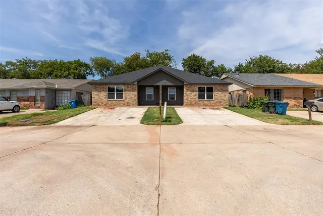 Front exterior — 8791 Saint George Way, Midwest City, OK 73110