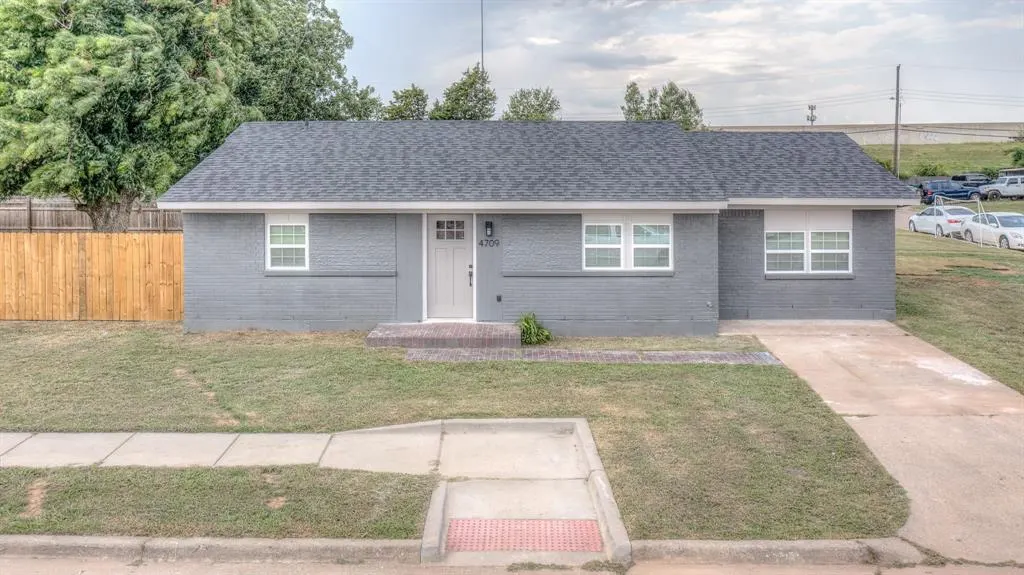 Front exterior — 4709 S By Pass Terrace, Oklahoma City, OK 73119