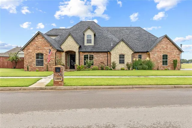 Front exterior — 1300 Crimson Drive, Weatherford, OK 73096