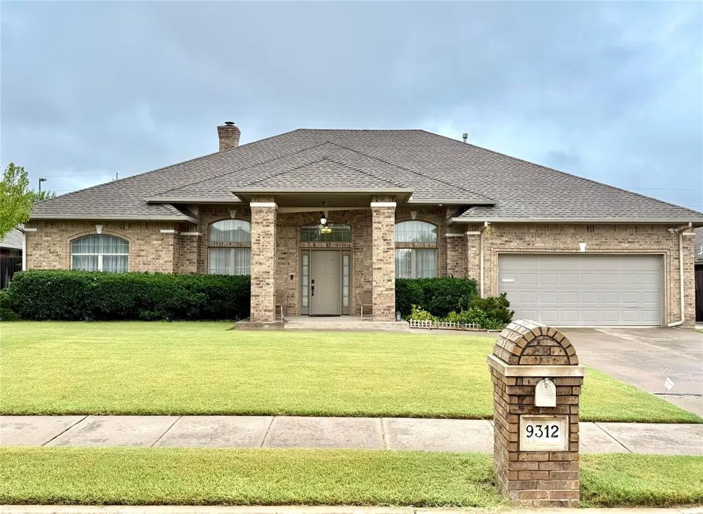 Front exterior — 9312 S Barnes Avenue, Oklahoma City, OK 73159