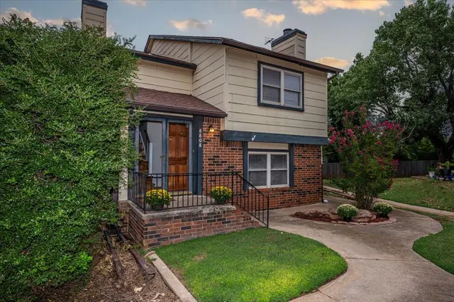 Front exterior — 8808 N Rockwell Drive, Oklahoma City, OK 73132