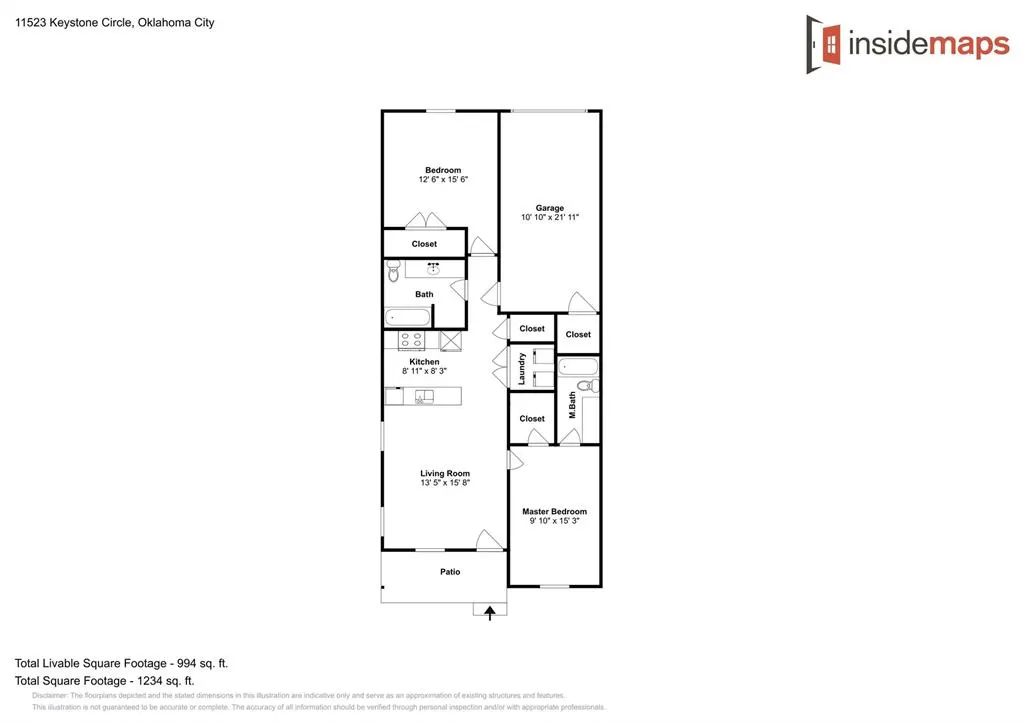 Photo 3 — 11523 Keystone Circle, Oklahoma City, OK 73114