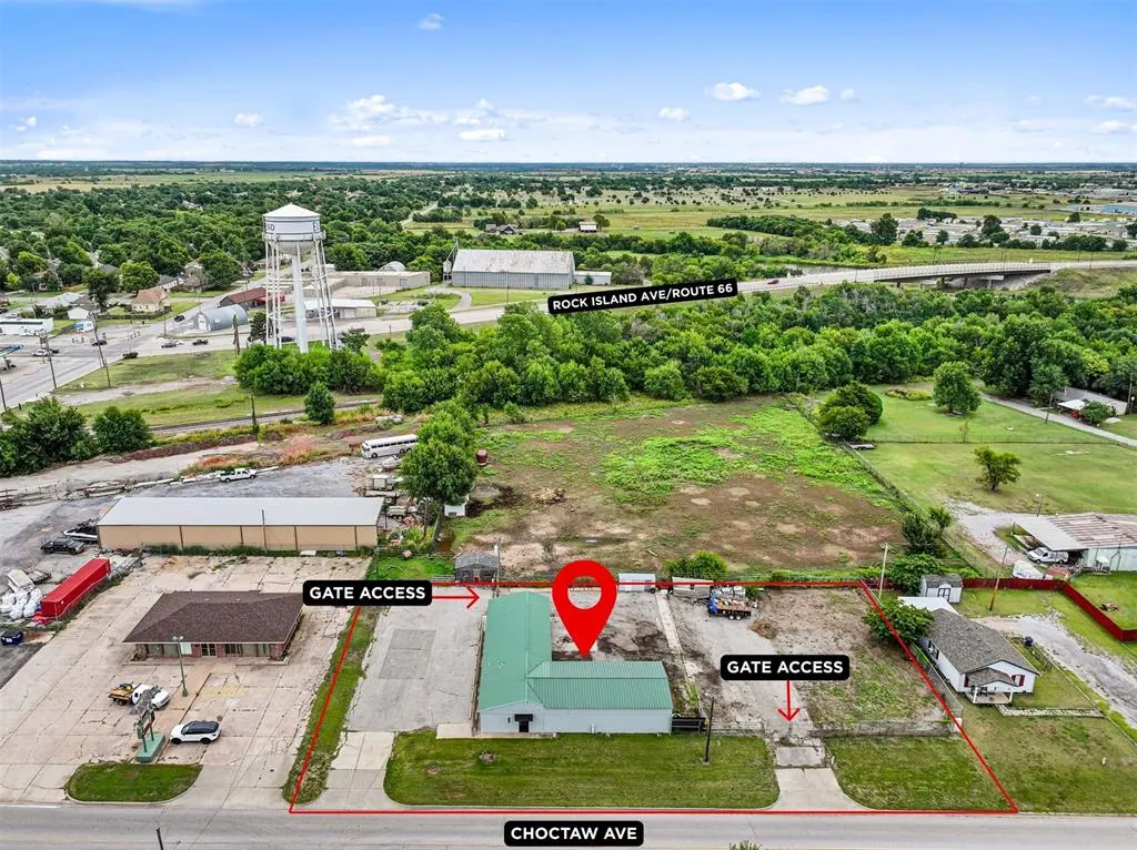Front exterior — 1401 S Choctaw Avenue, El Reno, OK 73036