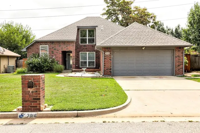 Front exterior — 7916 Wilshire Ridge Drive, Oklahoma City, OK 73132