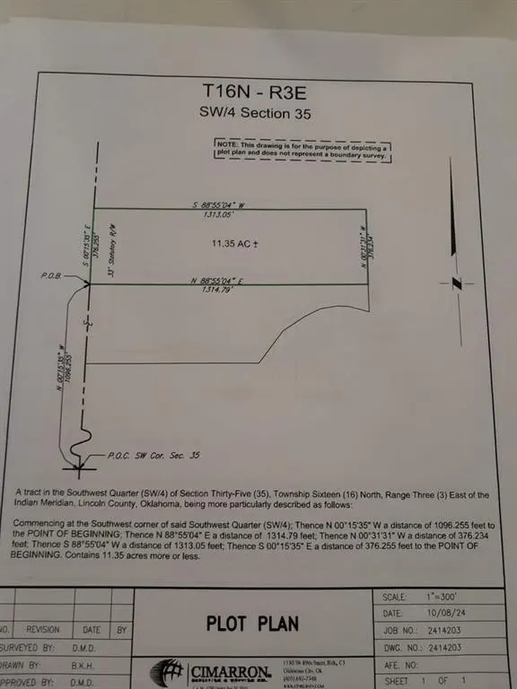 Photo 6 — 3390 Road, Carney, OK 74832