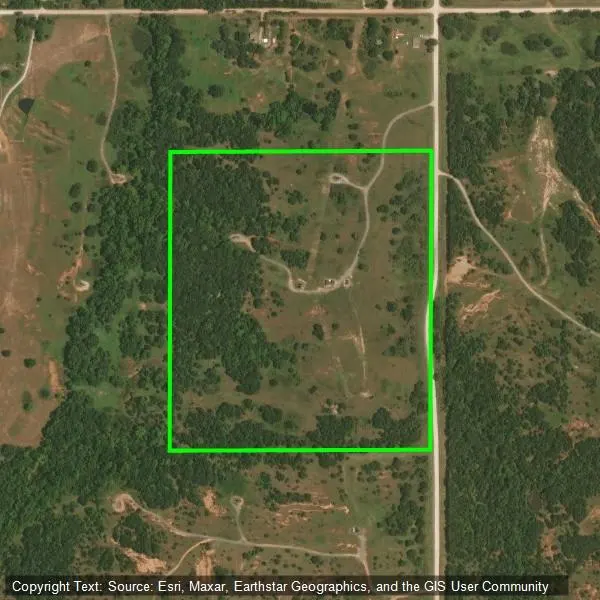 Front exterior — 41040 Patterson Road, Wanette, OK 74878