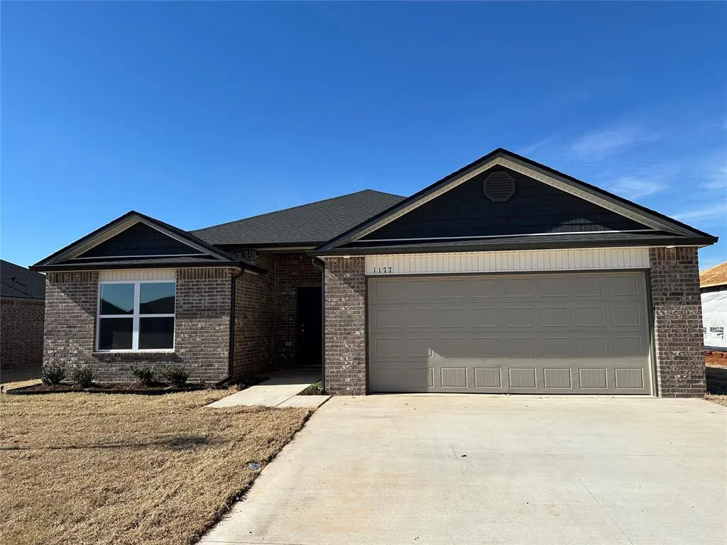 Front exterior — 1177 Sunflower Lane, Newcastle, OK 73065