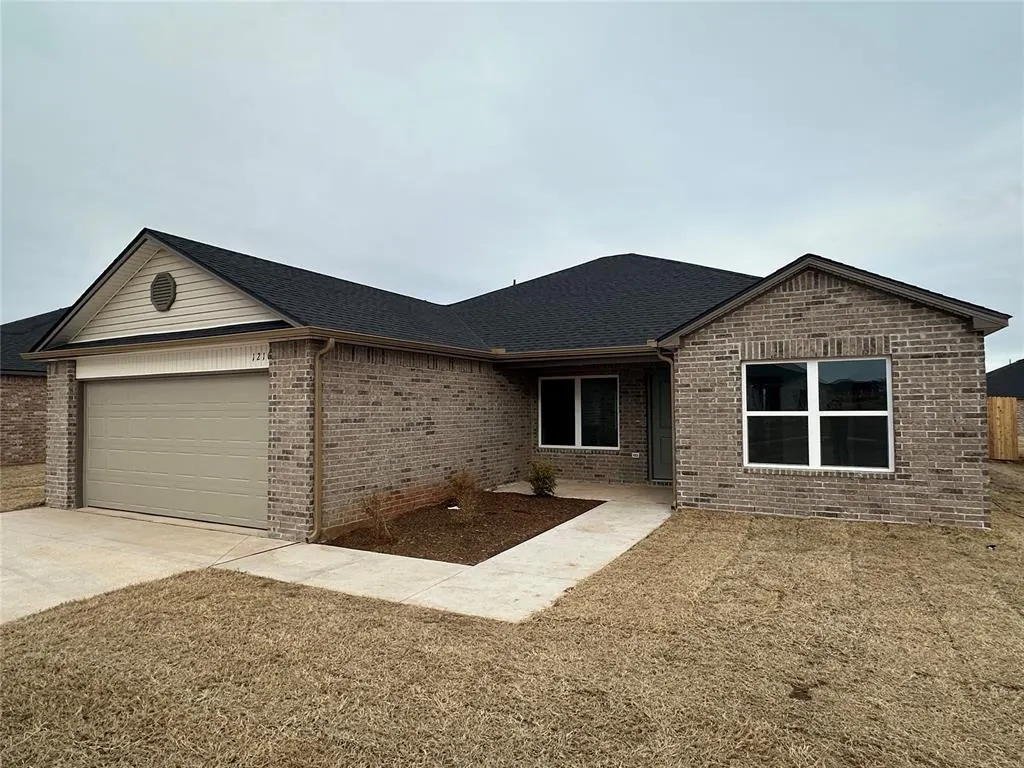 Front exterior — 1210 Sunflower Lane, Newcastle, OK 73065