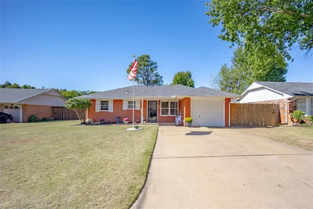 Front exterior — 1609 N Kavel Drive, Oklahoma City, OK 73127
