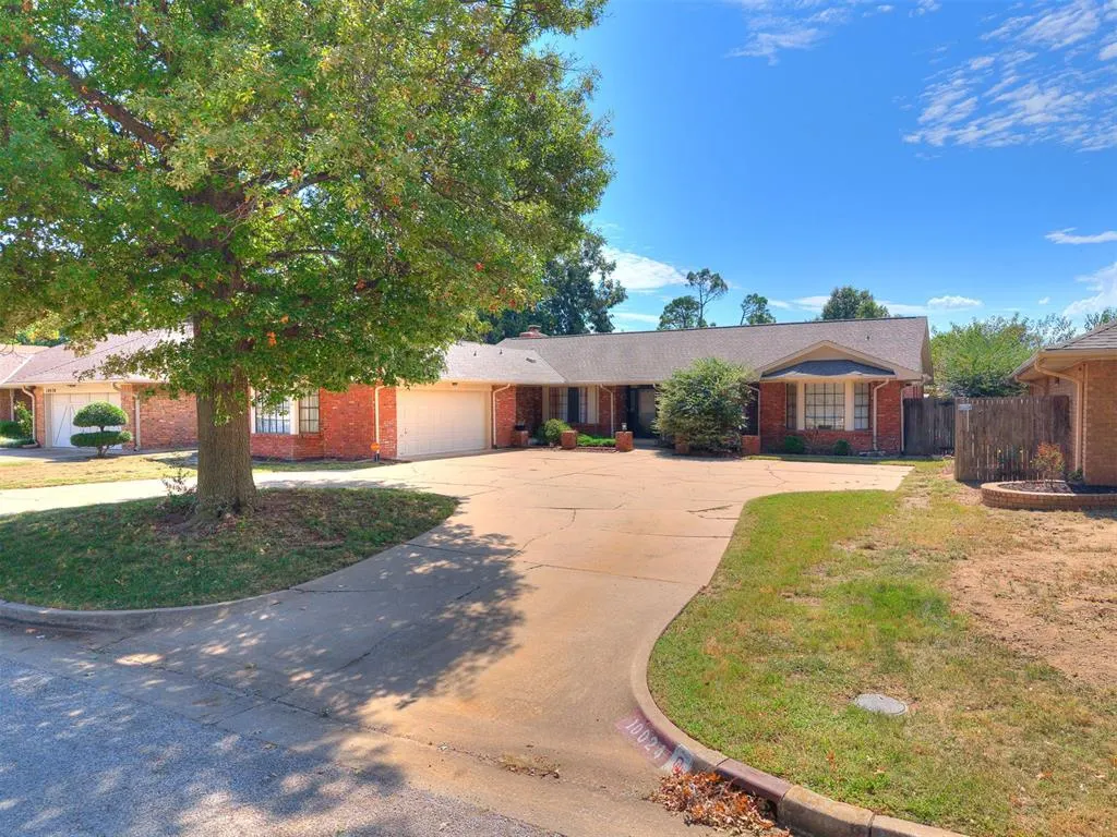 Front exterior — 10024 Henderson Drive, Oklahoma City, OK 73139