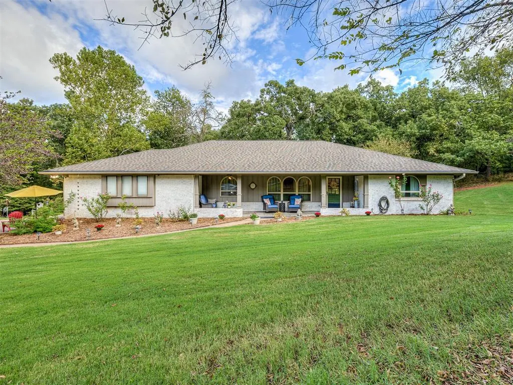 Front exterior — 4501 Tall Oaks Court, Edmond, OK 73025