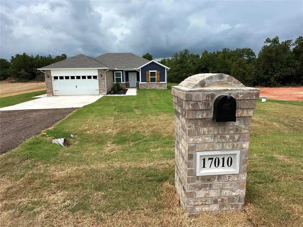 Front exterior — 17010 Lantana Loop, Newalla, OK 74857