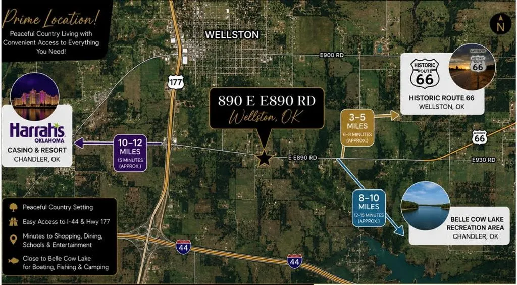 Photo 2 — 890 E E 890 RD, Wellston, OK 74881 Road, Wellston, OK 74881