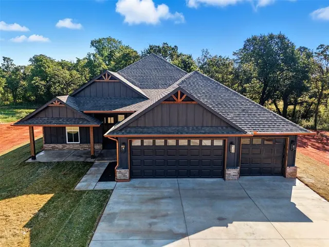 Front exterior — 1205 Jerzee Mae Road, Blanchard, OK 73010