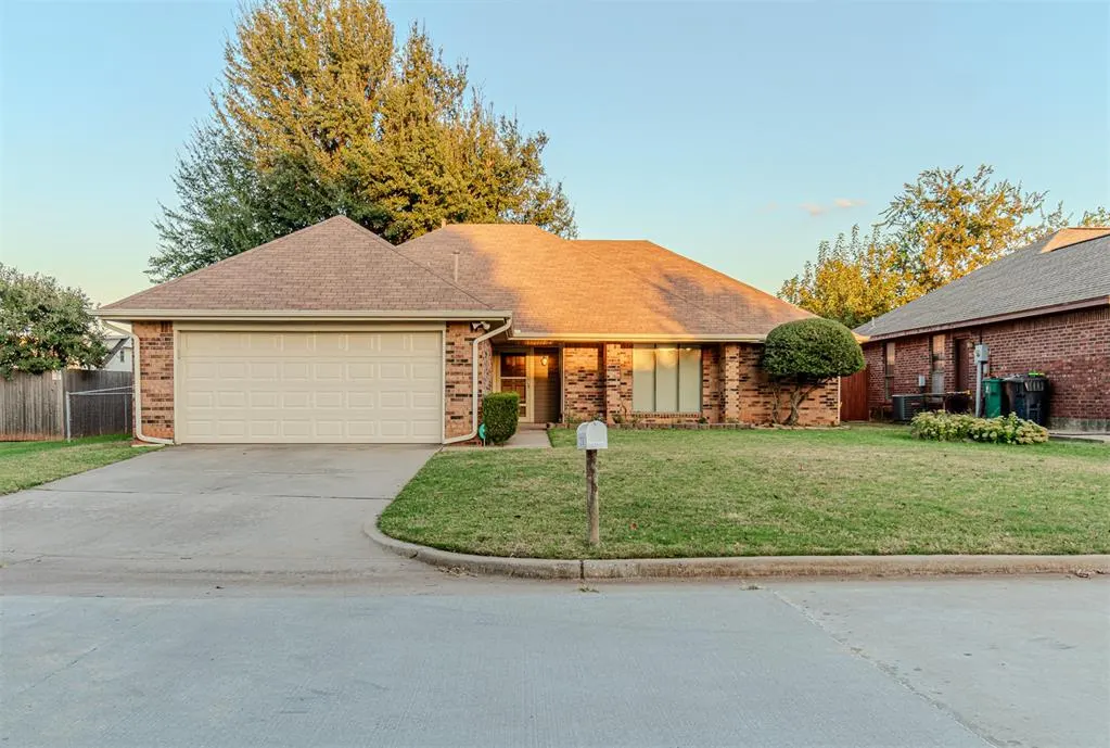 Front exterior — 3716 Western Heights Avenue, Oklahoma City, OK 73179