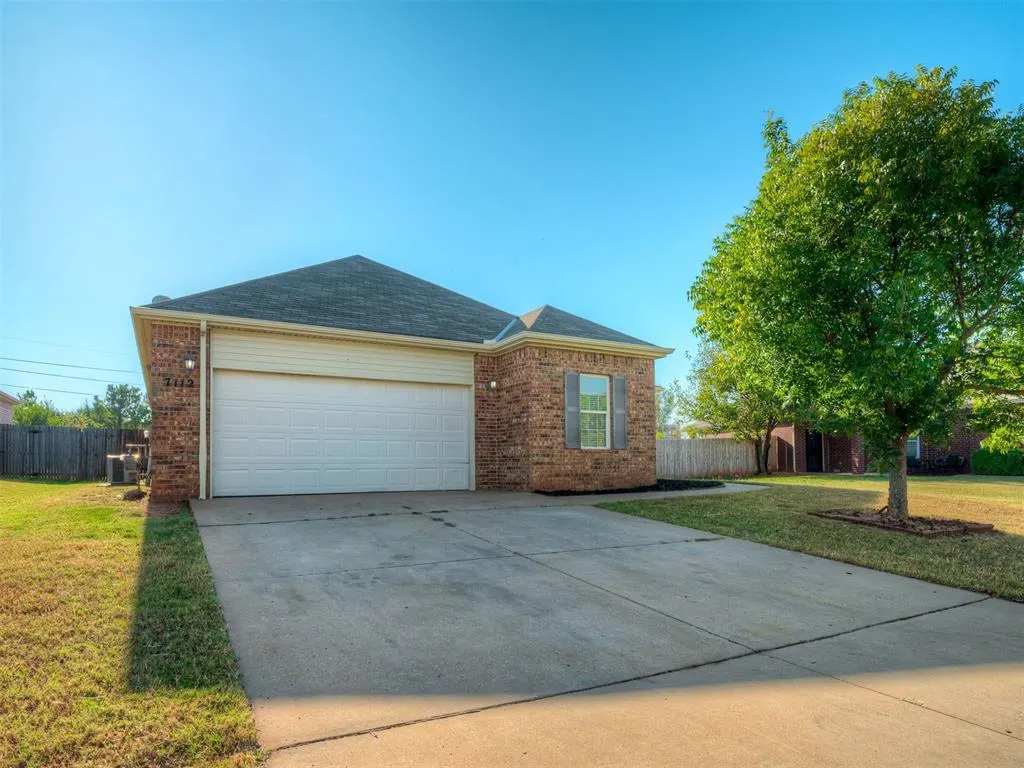 Front exterior — 7112 Eagles Landing, Oklahoma City, OK 73135