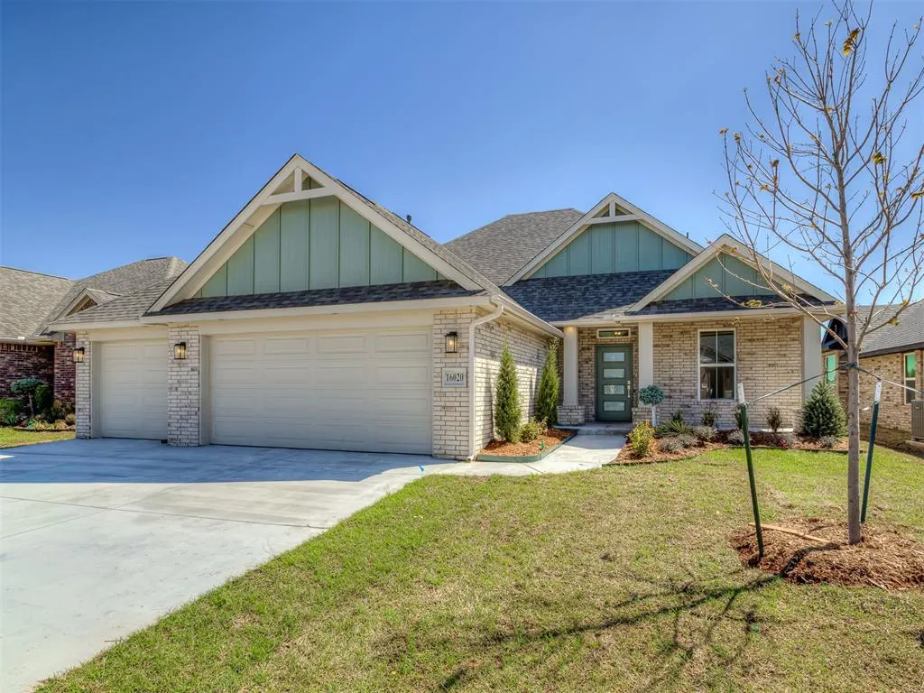 Front exterior — 16020 Zamora Lane, Oklahoma City, OK 73170