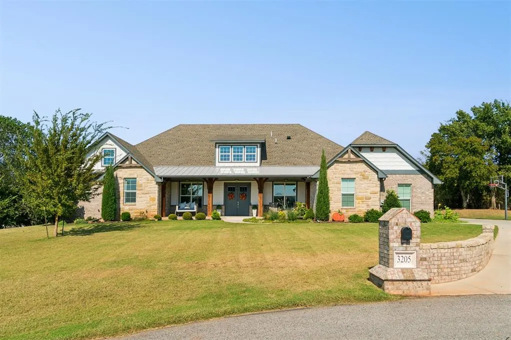 Front exterior — 3205 Caleb Court, Moore, OK 73165