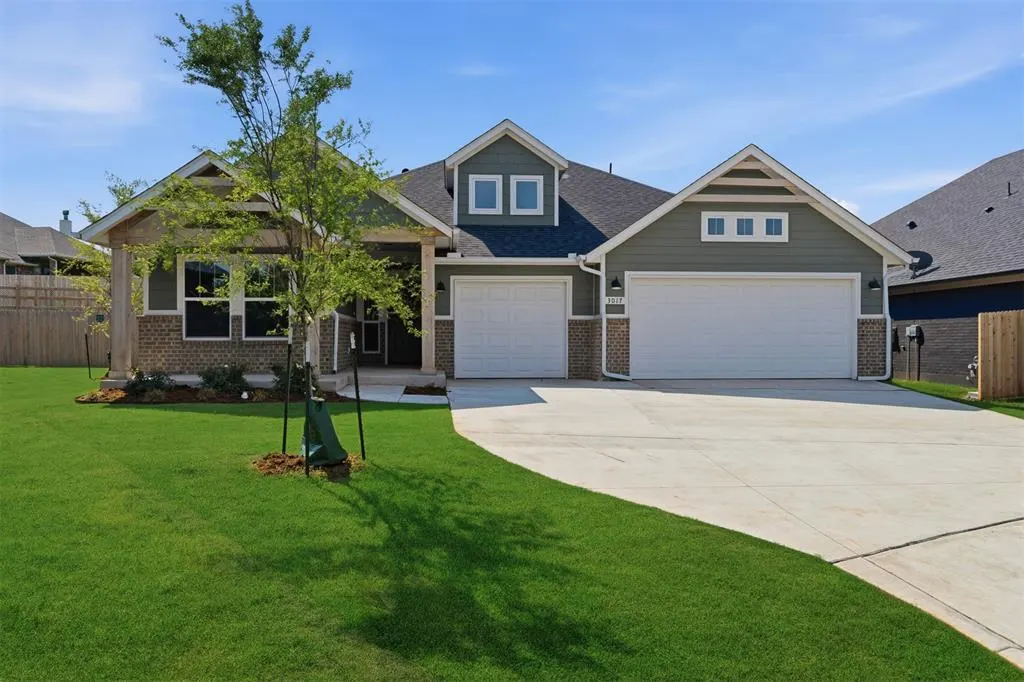 Front exterior — 3017 James Way, Guthrie, OK 73044