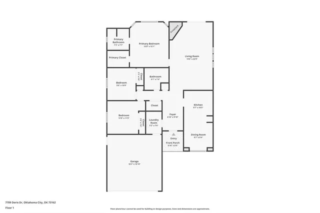 Photo 2 — 7709 Doris Drive, Oklahoma City, OK 73162