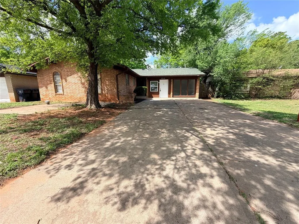 Front exterior — 5313 Brookdale Drive, Oklahoma City, OK 73135