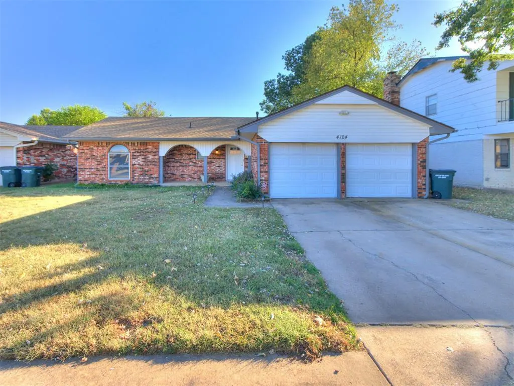 Front exterior — 4124 Overland Drive, Oklahoma City, OK 73115