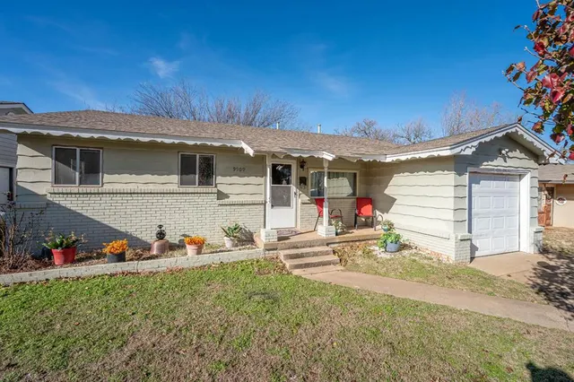 Front exterior — 9909 N Mckinley Avenue, Oklahoma City, OK 73114