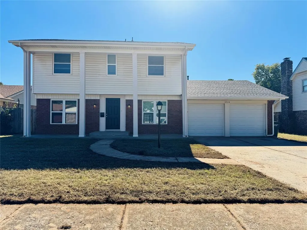 Front exterior — 3716 Chetwood Drive, Del City, OK 73115