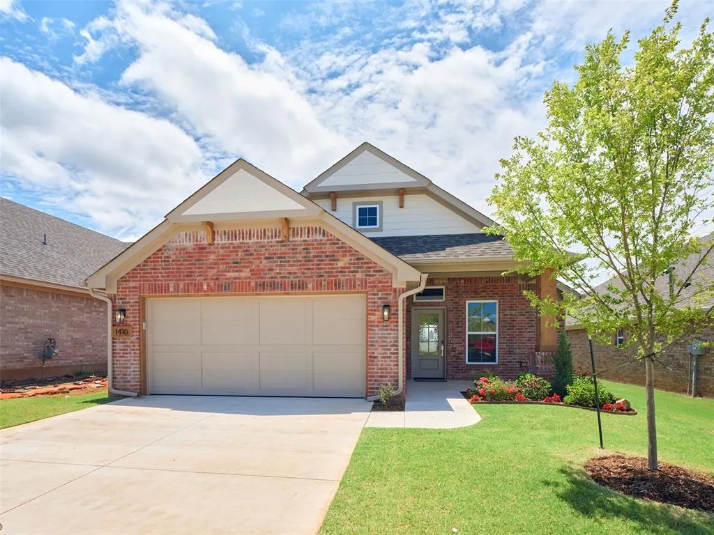 Front exterior — 1416 SW 163rd Street, Oklahoma City, OK 73170