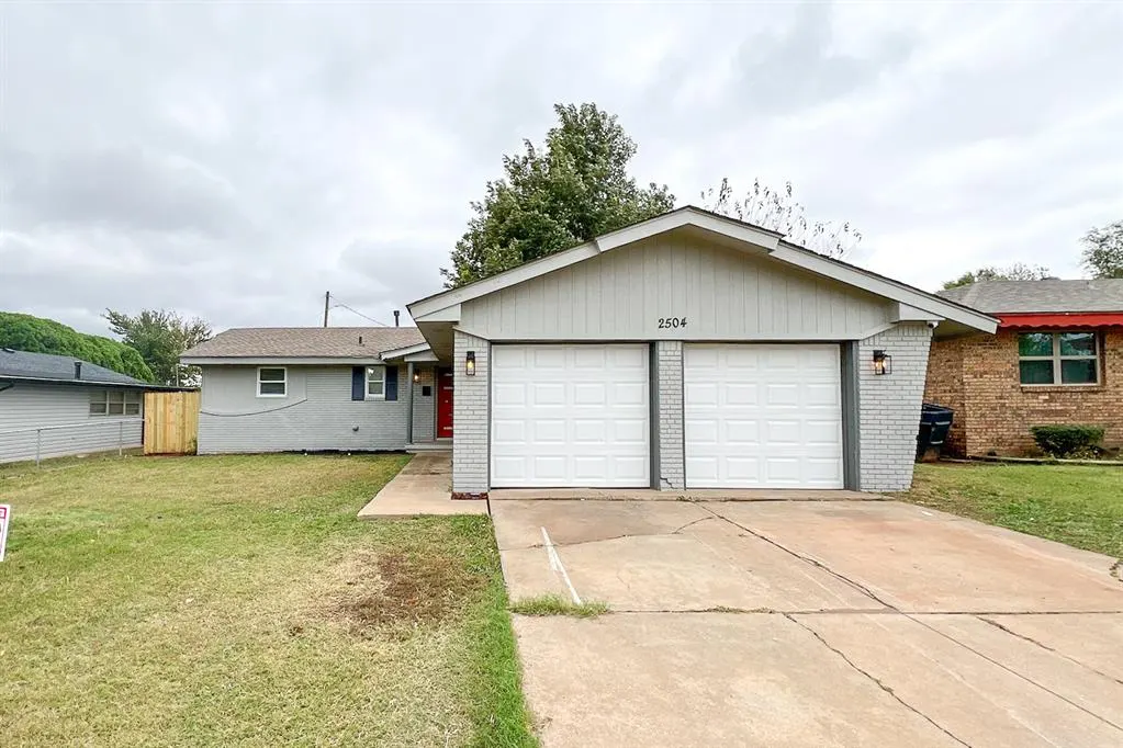 Front exterior — 2504 SW 55th Street, Oklahoma City, OK 73119