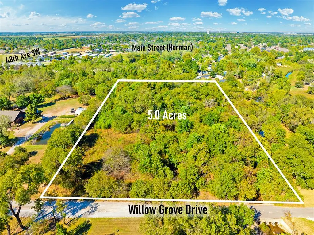 Front exterior — 4521 Willow Grove Drive, Norman, OK 73072