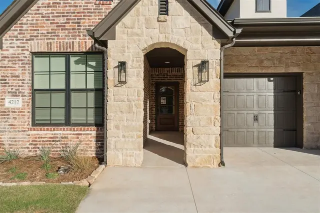 Front exterior — 4212 Abbey Park Drive, Edmond, OK 73025