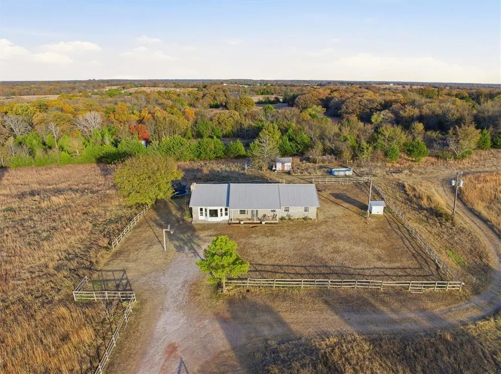 Front exterior — 28275 Harrison Road, Macomb, OK 74852