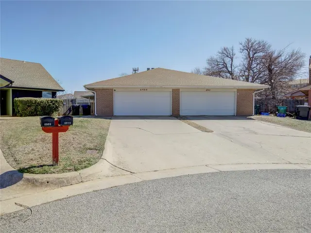 Front exterior — 6908 Woodlake Drive, Oklahoma City, OK 73132