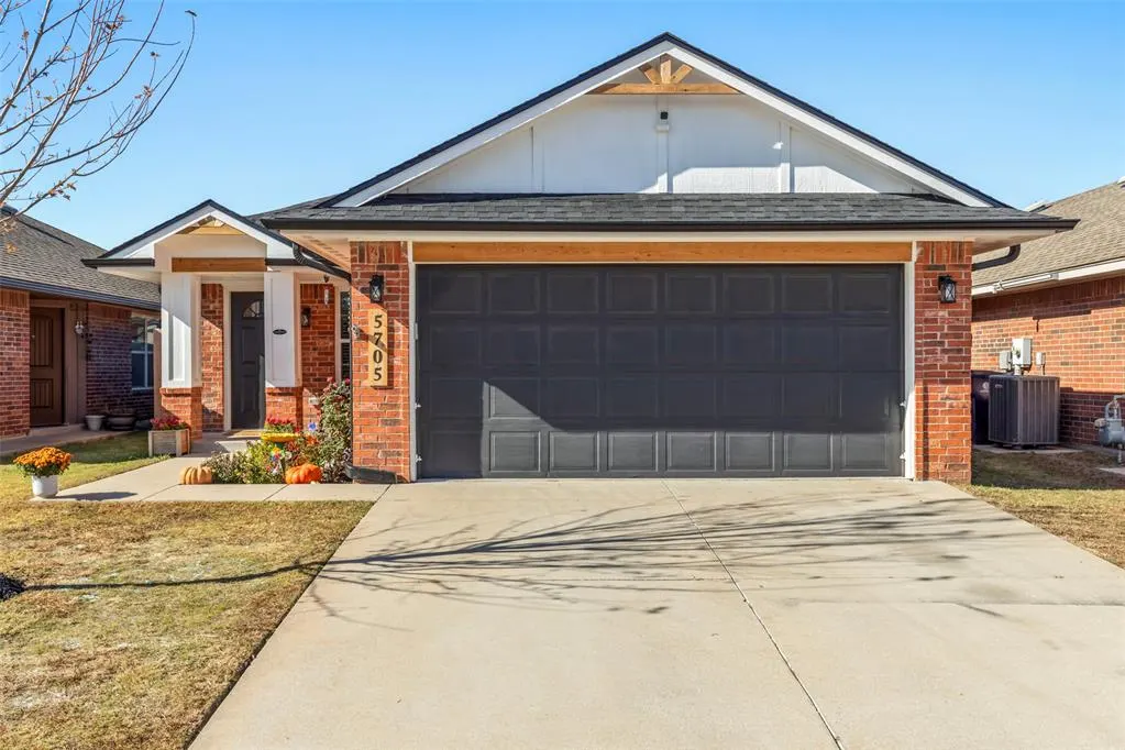 Front exterior — 5705 Marblewood Drive, Oklahoma City, OK 73179