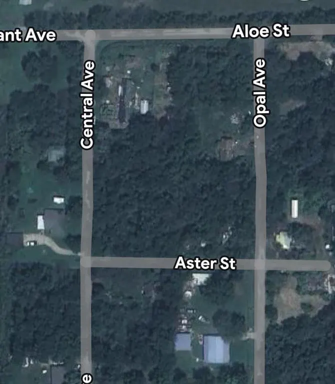 Front exterior — Central and Aster Avenue, Schulter, OK 74460