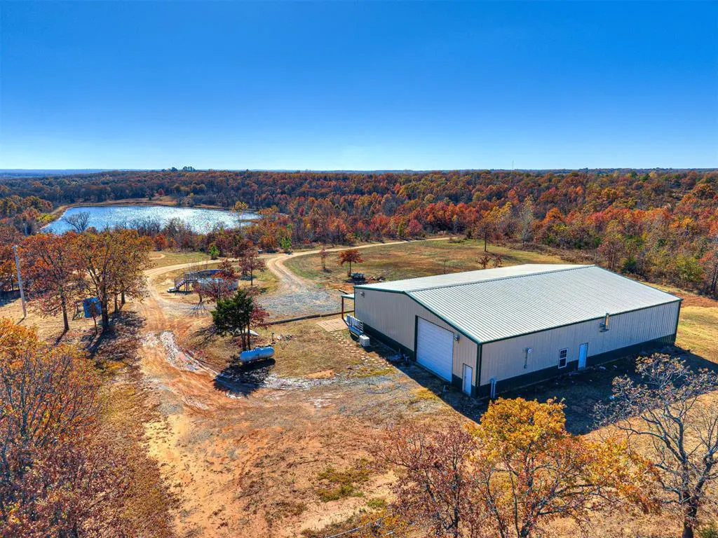 Front exterior — 19553 Crosslin Road, Earlsboro, OK 74840