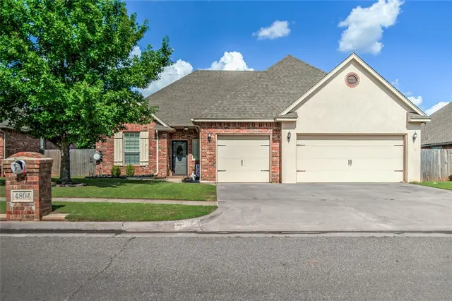 Front exterior — 4804 Granite Drive, Oklahoma City, OK 73179