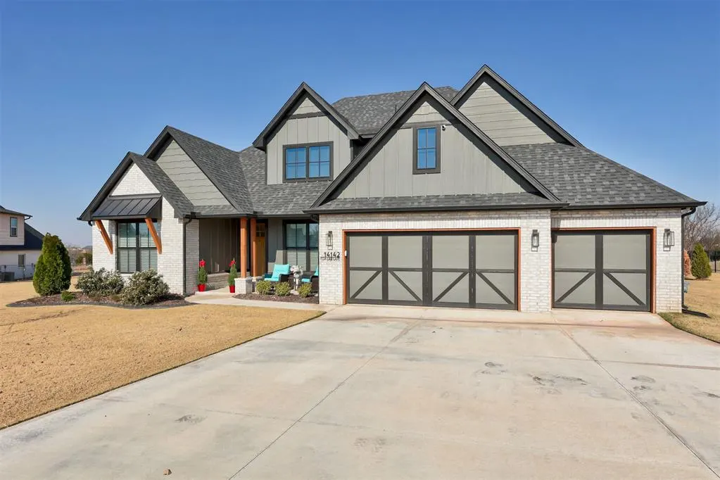 Front exterior — 14142 Fox Lair Lane, Edmond, OK 73025