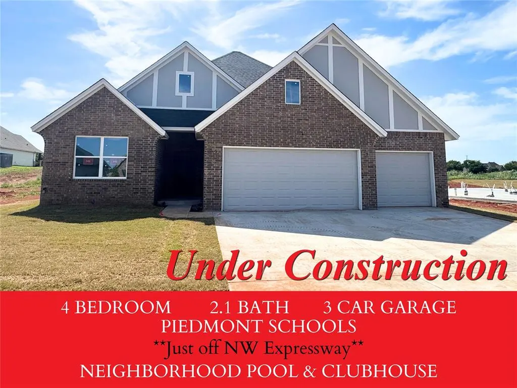 Front exterior — 14313 Village Trail, Piedmont, OK 73078