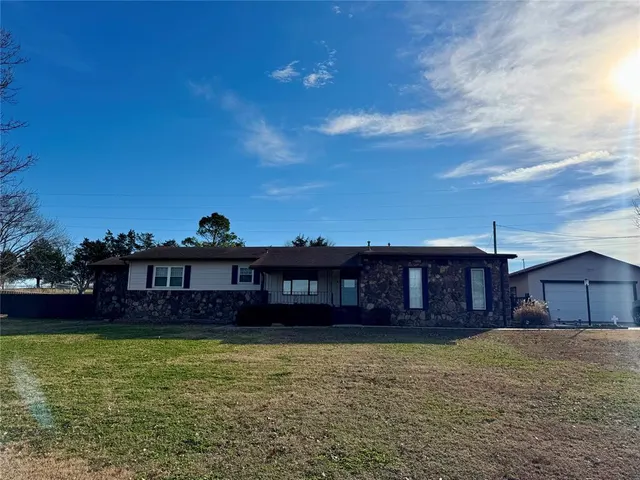 Front exterior — 16147 County Road 1562, Ada, OK 74820