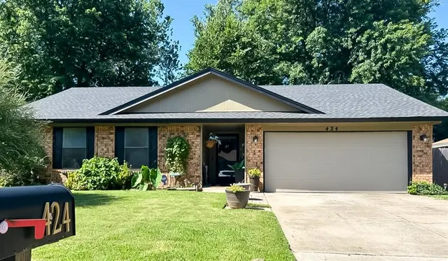 Front exterior — 424 N Cherryvale Road, Edmond, OK 73003