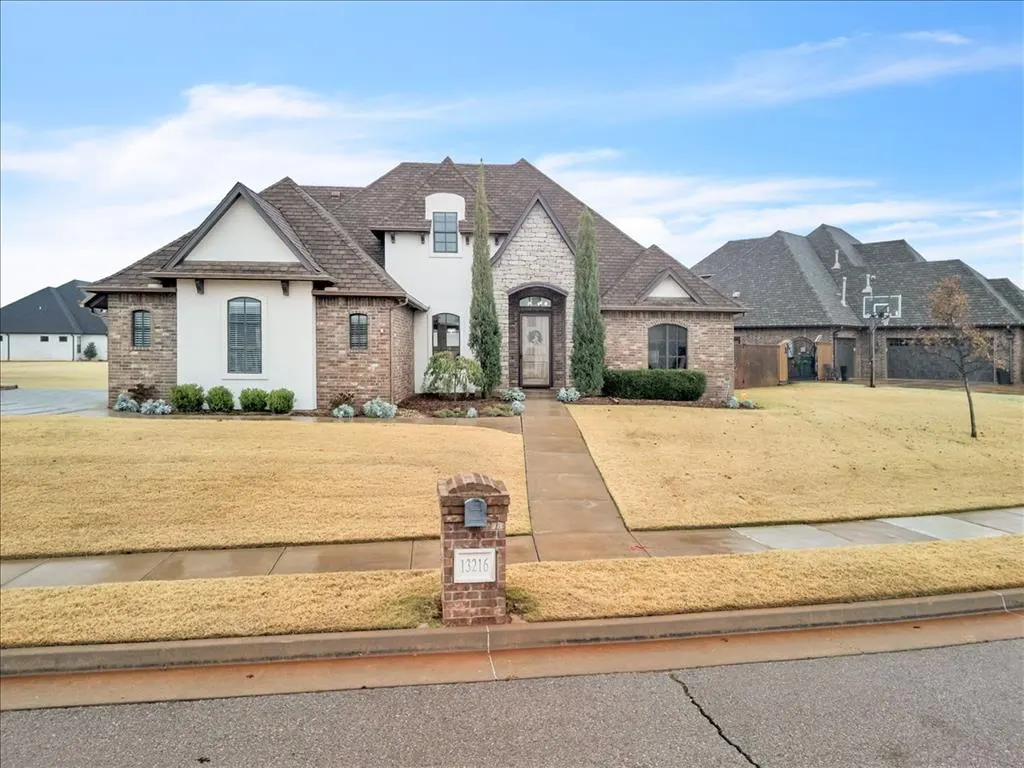 Front exterior — 13216 Knight Island Drive, Oklahoma City, OK 73142