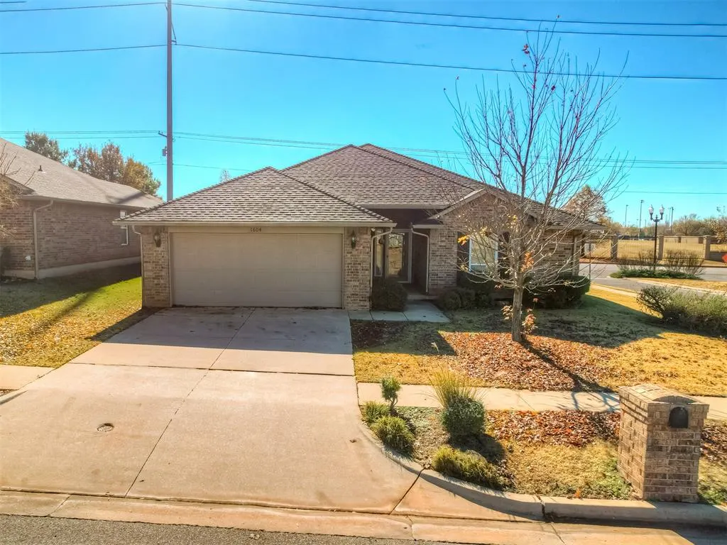 Front exterior — 1604 NW 123rd Place, Oklahoma City, OK 73120