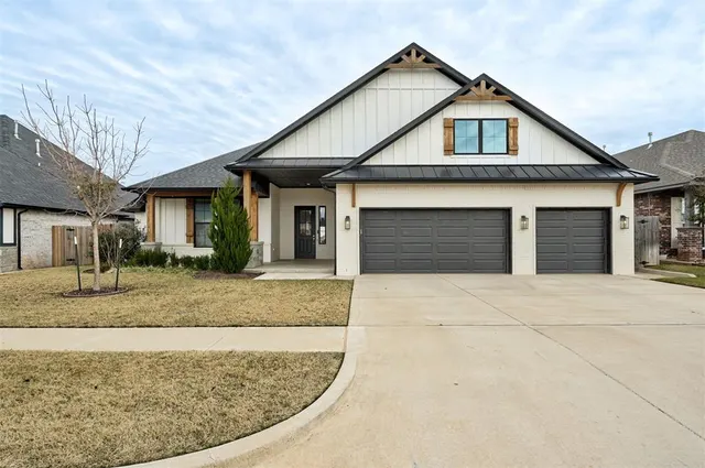 Front exterior — 14800 Frankston Drive, Oklahoma City, OK 73142