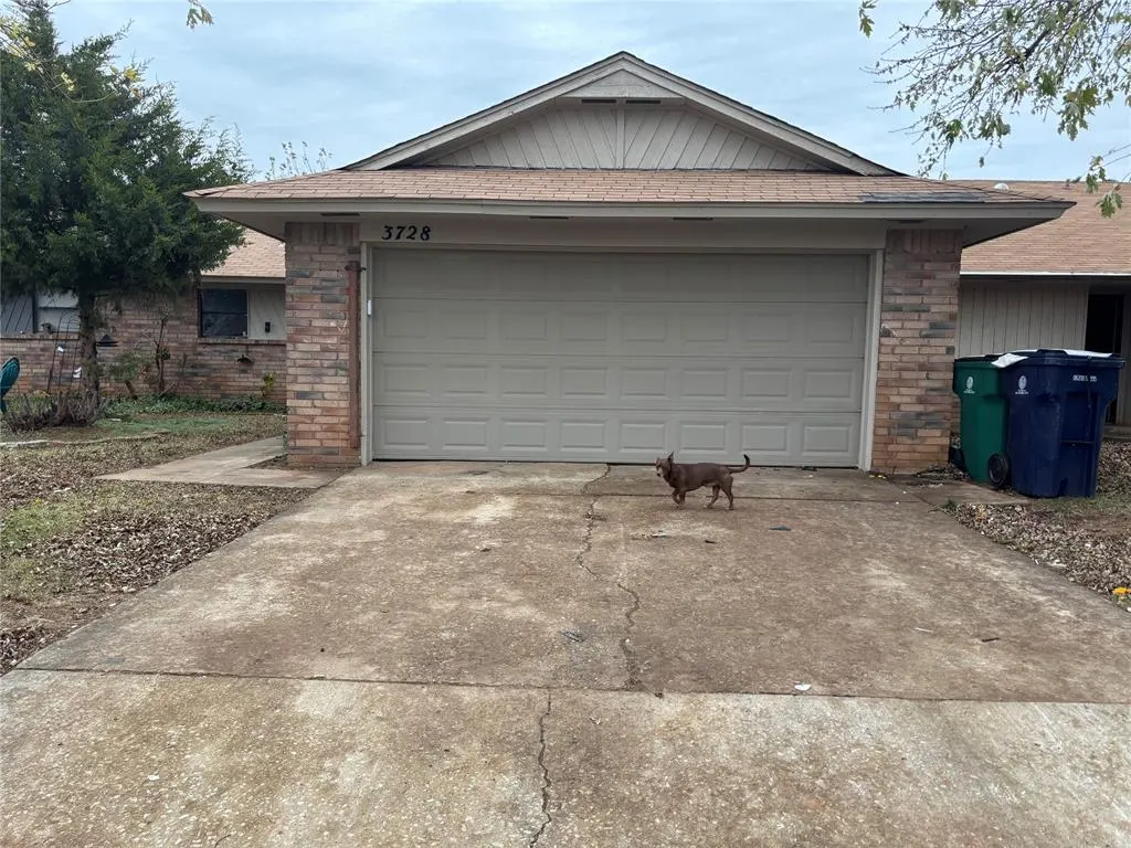 Front exterior — 3728 Windswest Court, Oklahoma City, OK 73179
